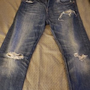 Brand new destroyed jeans